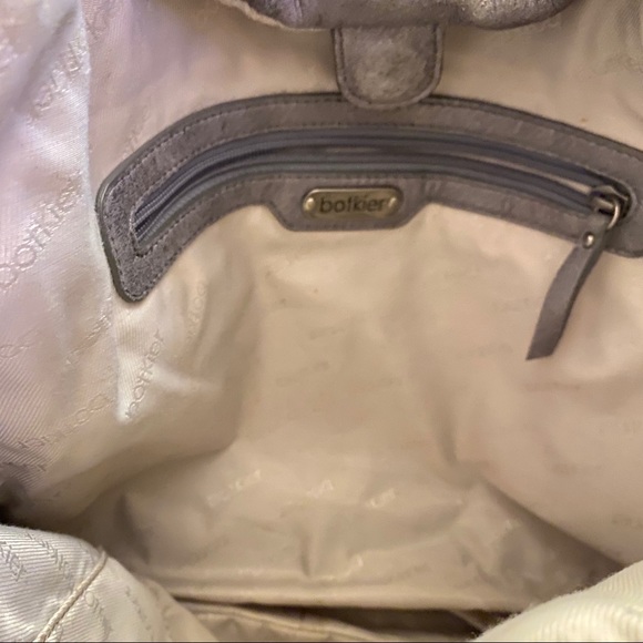 Botkier New York Silver Metallic Hobo Bag - Picture 9 of 9